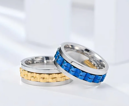 Stainless steel ring for men