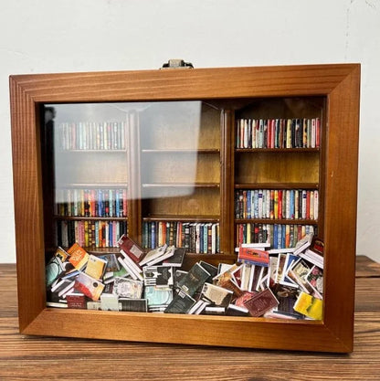 Anxiety Miniature Bookshelf for Your Office or Personal space