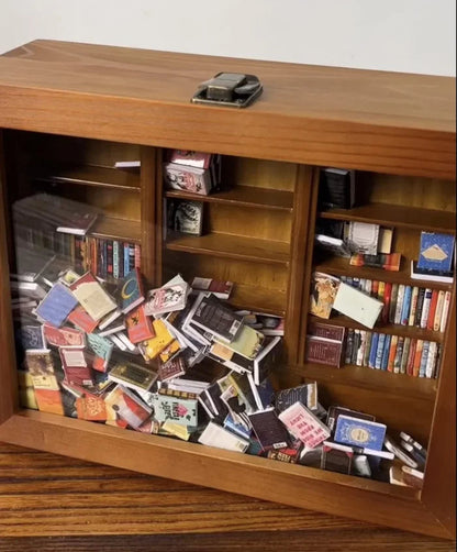 Anxiety Miniature Bookshelf for Your Office or Personal space